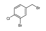 2-Bromo-4-(bromomethyl)-1-chlorobenzene结构式