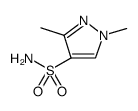 1,3-二甲基-1H-吡唑-4-磺酰胺结构式