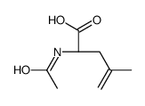 Ac-4,5-脱氢-L-亮氨酸结构式