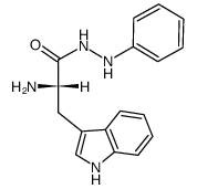 tryptophan phenylhydrazide Structure