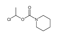 1-chloroethyl piperidine-1-carboxylate结构式