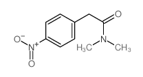 N,N-dimethyl-2-(4-nitrophenyl)acetamide Structure