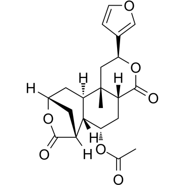 8-表黄药子素E乙酸酯结构式