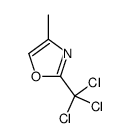 4-methyl-2-(trichloromethyl)-1,3-oxazole Structure