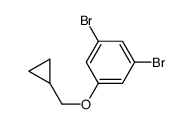 1,3-dibromo-5-(cyclopropylmethoxy)benzene Structure
