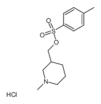 toluene-4-sulfonic acid-(1-methyl-[3]piperidylmethyl ester), hydrochloride结构式