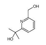 2-(6-(羟甲基)吡啶-2-基)丙-2-醇结构式