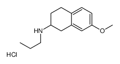 (7-甲氧基-1,2,3,4-四氢萘-2-基)丙胺盐酸盐结构式