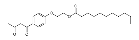 2-[4-(1,3-dioxobutyl)phenoxy]ethyl undecanoate picture
