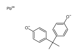 lead(2+) 4,4'-isopropylidenebisphenolate结构式