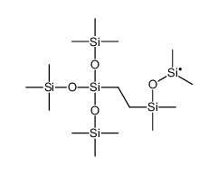 [dimethyl-[2-tris(trimethylsilyloxy)silylethyl]silyl]oxy-dimethylsilicon Structure