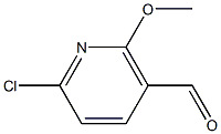 6-chloro-2-methoxynicotinaldehyde Structure