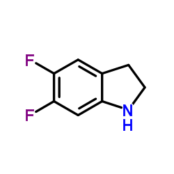 5,6-Difluoroindoline Structure