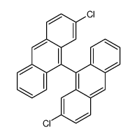 2-chloro-9-(2-chloroanthracen-9-yl)anthracene Structure