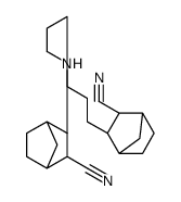 2-[3-[3-(3-cyano-2-bicyclo[2.2.1]heptanyl)propylamino]propyl]bicyclo[2.2.1]heptane-3-carbonitrile结构式