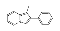 1-methyl-2-phenylindolizine Structure