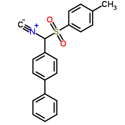 4-{Isocyan[(4-methylphenyl)sulfonyl]methyl}biphenyl Structure