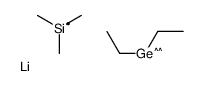 diethylgermanium,lithium,trimethylsilicon Structure