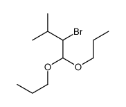 2-bromo-3-methyl-1,1-dipropoxybutane结构式