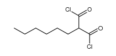hexylmalonyl dichloride Structure