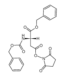Z-L-天冬氨酸-β-N-羟基琥珀酰亚胺酯-α-苄基酯图片