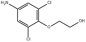 2-(4-Amino-2,6-dichlorophenoxy)ethan-1-ol Structure