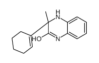3-(cyclohexen-1-yl)-3-methyl-1,4-dihydroquinoxalin-2-one Structure