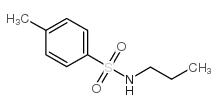 Benzenesulfonamide,4-methyl-N-propyl- Structure