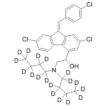 Lumefantrine D18 Structure