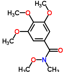 N,3,4,5-Tetramethoxy-N-methylbenzamide Structure