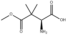 2-氨基-4-甲氧基-3,3-二甲基-4-氧代丁酸结构式