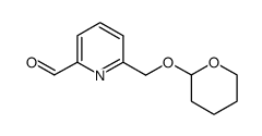 6-((tetrahydro-2H-pyran-2-yloxy)methyl)picolinaldehyde Structure
