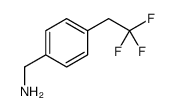 (4-(2,2,2-三氟乙基)苯基)甲胺结构式