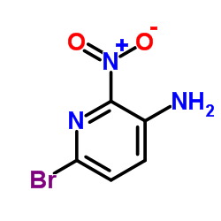 6-溴-2-硝基吡啶-3-胺结构式