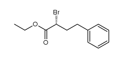 (R)-ethyl 2-bromo-4-phenylbutyrate结构式