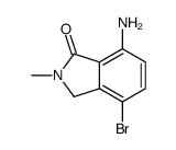 7-amino-4-bromo-2-Methylisoindolin-1-one Structure