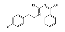 N-{[2-(4-Bromophenyl)ethyl]carbamothioyl}benzamide Structure