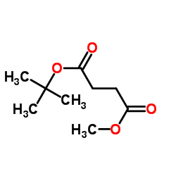 Methyl 2-methyl-2-propanyl succinate Structure