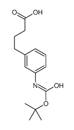 BOC-4-(4-AMINOPHENYL)BUTANOIC ACID Structure