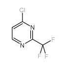 4-氯-2-(三氟甲基)嘧啶结构式