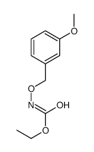 ethyl N-[(3-methoxyphenyl)methoxy]carbamate结构式