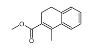 methyl 1-methyl-3,4-dihydronaphthalene-2-carboxylate结构式