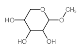 (2R,3r,4r,5r)-2-甲氧基四氢-2H-吡喃-3,4,5-三醇结构式