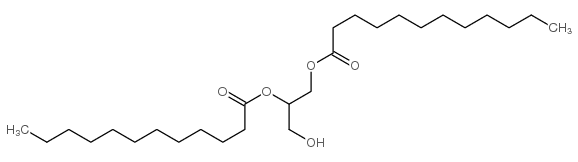 1,2-Dilauroyl-rac-glycerol Structure