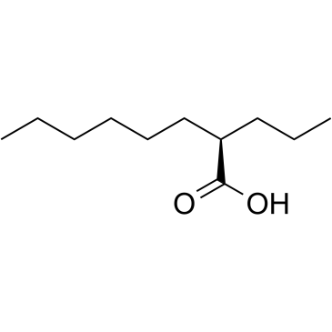 (R)-2-丙基辛酸结构式