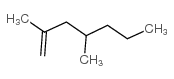 2,4-DIMETHYL-1-HEPTENE Structure
