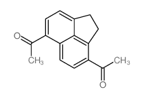 1-(6-acetylacenaphthen-3-yl)ethanone结构式
