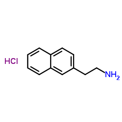 2-(2-Naphthyl)ethanamine hydrochloride (1:1) Structure