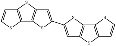 2,2'-Bidithieno[3,2-b:2',3'-d]thiophene Structure
