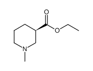 1-甲基哌啶-3-羧酸-(R)-乙酯结构式